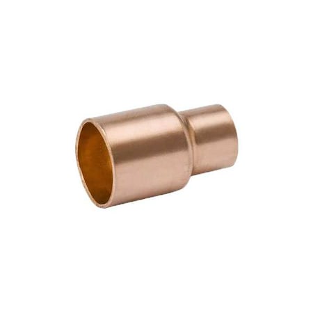Straight, Copper, Cup11/2in, Cup3/4in MPN:W 01067