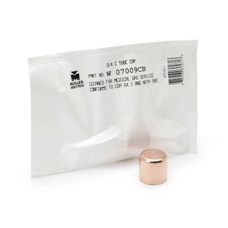 Cap, Wrot Copper, Cup 3/4 in MPN:W 07009CB