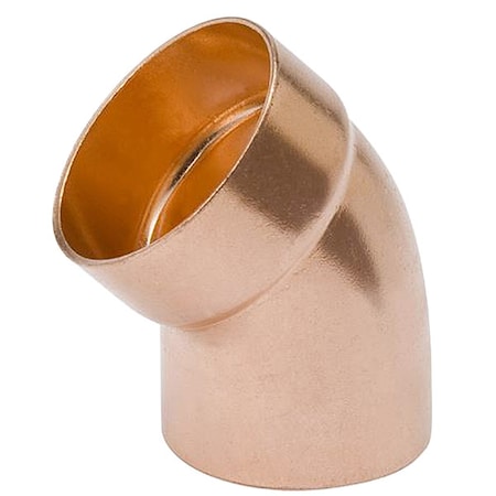 DWV Elbow, 45 Deg., Wrot Copper, 2
