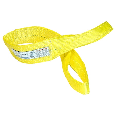 Web Sling, Flat Eye, 16 ft L, 4, 800 lb Cap. MPN:EEF-1-903PHV-16