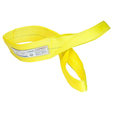 Web Sling, Flat Eye, 14 ft L, 6, 400 lb Cap. MPN:EEF-1-904PHV-14