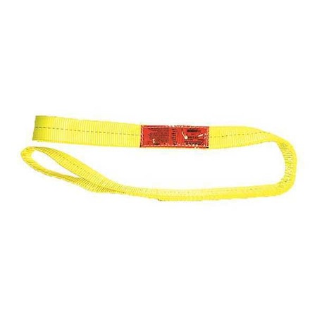 Eye and Eye Flat Sling, 2 in.x4ft., 6400lb MPN:EEF-2-902P-04