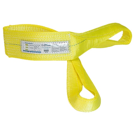 Web Sling, Twisted Eye, 12 ft L, 6, 400 lb MPN:EET-1-904PHV-12