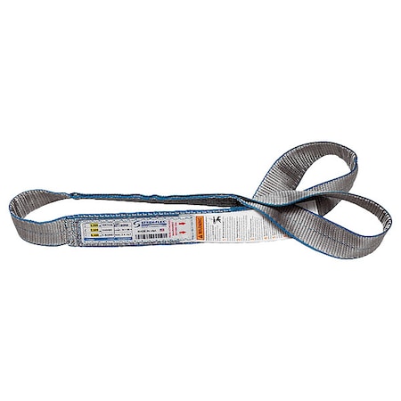 Web Sling, Twisted Eye, 8 ft L, 9, 600 lb MPN:EET-1-906PGE-08