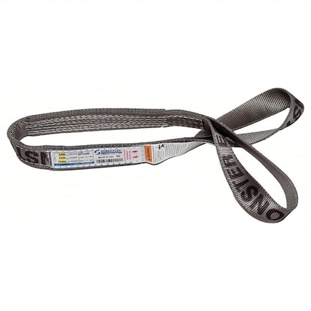 Web Sling, Twisted Eye, 3 ft L, 6, 400 lb MPN:EET-2-902ME-03