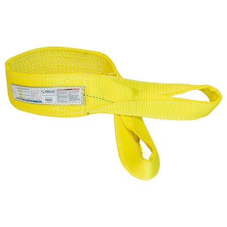 Web Sling, Twisted Eye, 4 ft L, 8, 900 lb MPN:EET-2-903PHV-04