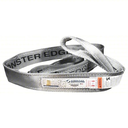 Web Sling, Twisted Eye, 8 ft L, 16500 lb MPN:EET-2-906ME-08