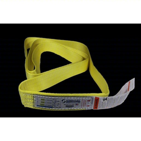Nylon Web Sling, Yellow, 1