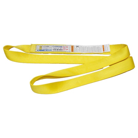 Web Sling, Endless, 14 ft L, 6, 400 lb Cap. MPN:EN1-901-14