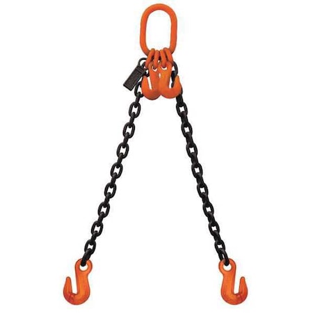 Chain Sling, 3/8in Size, 15, 200lb Load Lmt MPN:SF1212G10DOGA