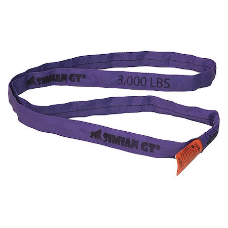 Round Sling, Endless, 10 ft L, 6, 000 lb Cap MPN:SFERSST1-10
