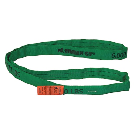 Round Sling, Endless, 10 ft L, 12000 lb Cap MPN:SFERSST2-10