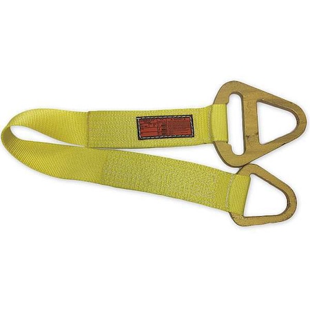 Synthetic Web Sling, Type 1, 16 ft L, 6 in W, Nylon, Yellow MPN:TCS2-906-16