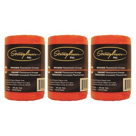 Masons Line, Braided, 500 ft. L, PK3 MPN:35459