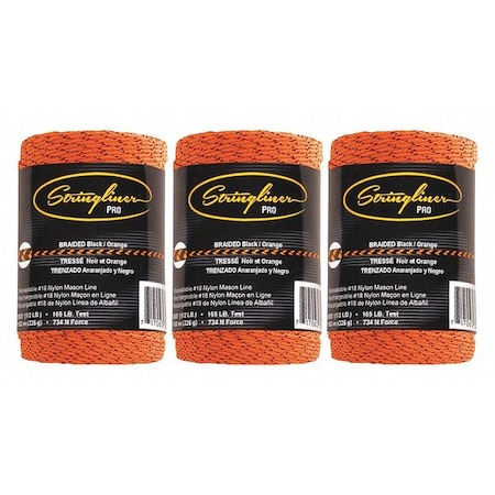 Masons Line, Braided, 500 ft. L, PK3 MPN:35491