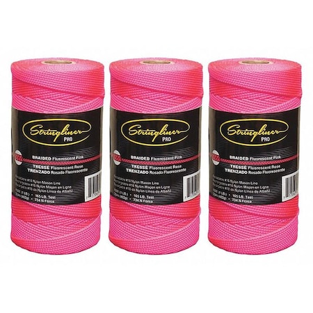 Masons Line, Braided, 1000 ft. L, PK3 MPN:35762