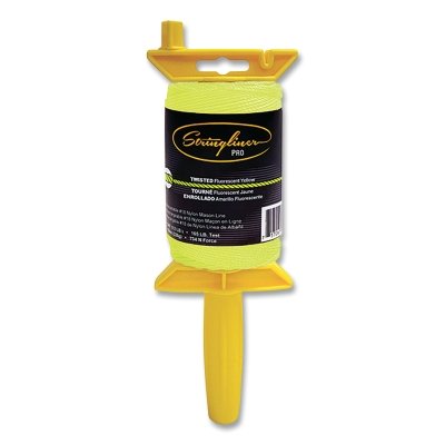 Fl Yellow Twisted TWINE-540'-Pro-Reel MPN:25412