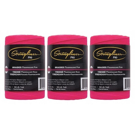 Fl Pink Braided TWINE-500'-Refill MPN:35462