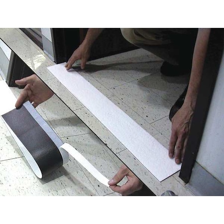 Sorbent Strip, 4 1/2 in x 36 in, Harsh Chemicals, White, 10 PK MPN:280248