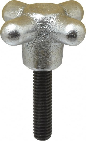 4 Prong Spoked Knob: 2