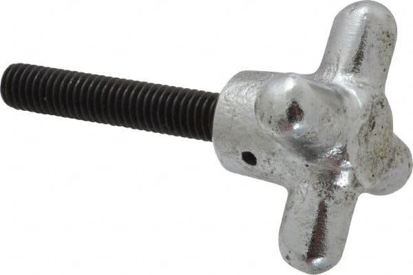 4 Prong Spoked Knob: 2