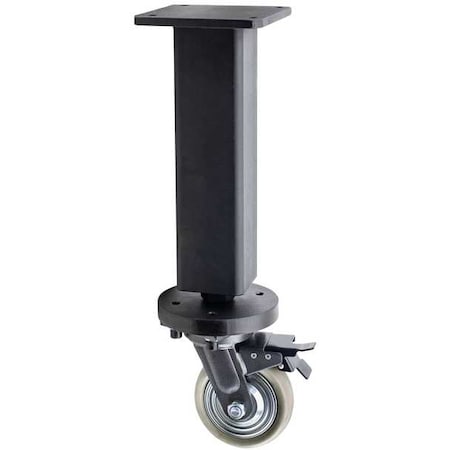 Fixed Table Leg, 25.6 in H, Caster MPN:T28-81406