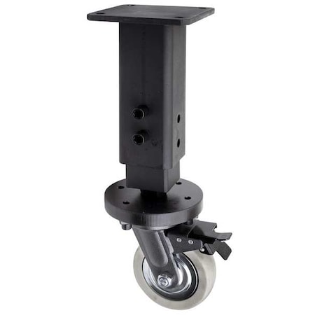 Adjustable Table Leg, 29.5 in H, Caster MPN:T28-82407
