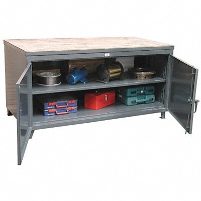 Cabinet Bench Butcher Block 60 W 36 D MPN:53-361-MT Cabinet Bench Butcher Block 60 W 36 D MPN:53-361-MT