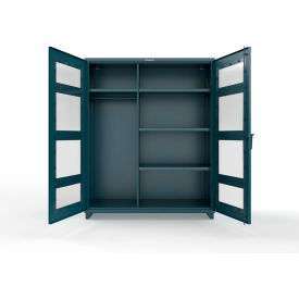 Strong Hold® Extra Heavy Duty Clearview Uniform Cabinet 60