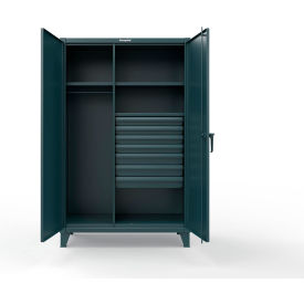 Strong Hold® Extreme Duty Uniform Cabinet w/ 3 Shelves 48