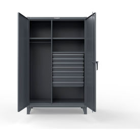 Strong Hold® Extreme Duty Uniform Cabinet w/ 3 Shelves 48