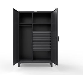 Strong Hold® Extreme Duty Uniform Cabinet w/ 3 Shelves 48