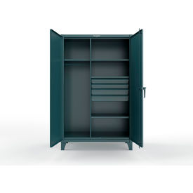 Strong Hold® Extreme Duty Uniform Cabinet w/ 4 Shelves 48