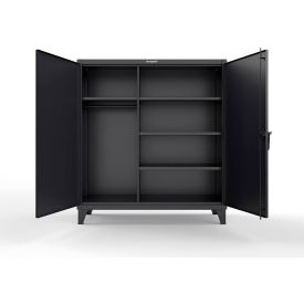 Strong Hold® Extreme Duty Uniform Cabinet w/ 4 Shelves 60