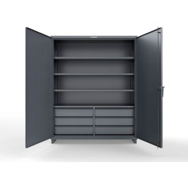 Strong Hold® Extra Heavy Duty Cabinet w/6 Drawer 4 Shelves 60