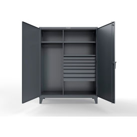 Strong Hold® Extra HD Uniform Cabinet 7 Drawers 3 Shelves 60