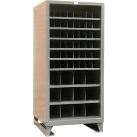 Strong Hold® Heavy Duty Open-Metal Bin Storage 368PH-51VD-SB - 36 x 36 x 78 36-CSU-368PH-51VD-SB