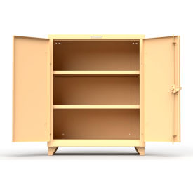 Stronghold Heavy Duty Counter Height Industrial Storage Cabinet 14 Gauge 36