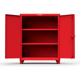 Stronghold Heavy Duty Counter Height Industrial Storage Cabinet 14 Gauge 36