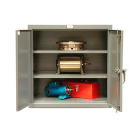 Stronghold Heavy Duty Counter Height Storage Cabinet 12 Gauge 48