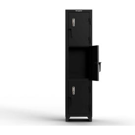 Strong Hold® 3-Tier 3 Door Extra Heavy Duty Digital Locker 18