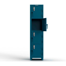 Strong Hold® 4-Tier 4 Door Extra Heavy Duty Digital Locker 18