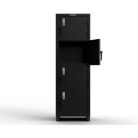 Strong Hold® 4-Tier 4 Door Extra Heavy Duty Digital Locker 24