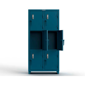 Strong Hold® 3-Tier 6 Door Extra Heavy Duty Digital Locker 36