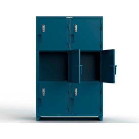 Strong Hold® 3-Tier 6 Door Extra Heavy Duty Digital Locker 48