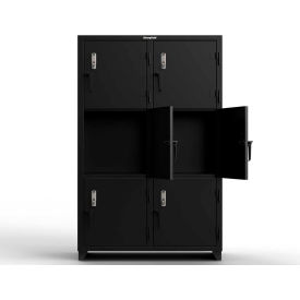 Strong Hold® 3-Tier 6 Door Extra Heavy Duty Digital Locker 48