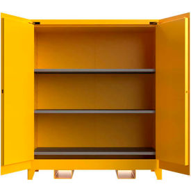 Strong Hold® Flammable Safety Cabinet Self Close 120 Gallon Cap. 59