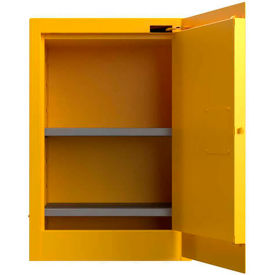 Strong Hold® Flammable Safety Cabinet Manual Close 12 Gallon Cap. 24