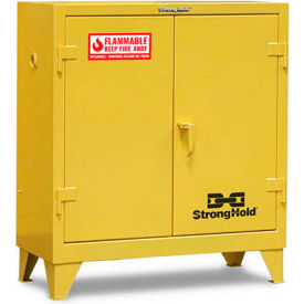 Strong Hold® Flammable Safety Cabinet Manual Close 30 Gallon Cap. 44