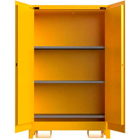 Strong Hold® Flammable Safety Cabinet Manual Close 45 Gallon Cap. 43